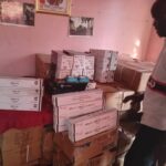 Cérémonie de réception et de partage des fournitures scolaires offertes par le Conseil départemental de Salémata pour l’année scolaire 2025-2026